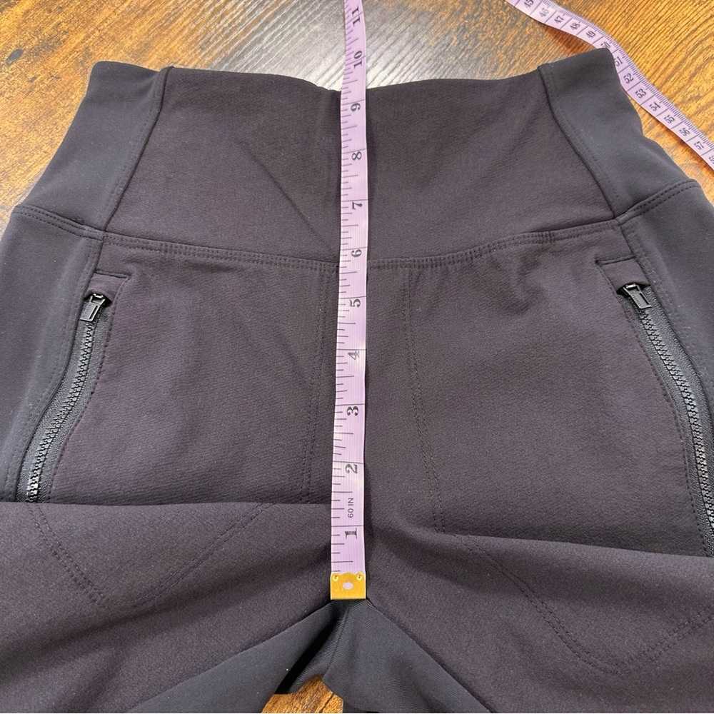 Athleta Headlands Hybrid Tight Moto Pants, Black, 0 - Picture 12 of 16